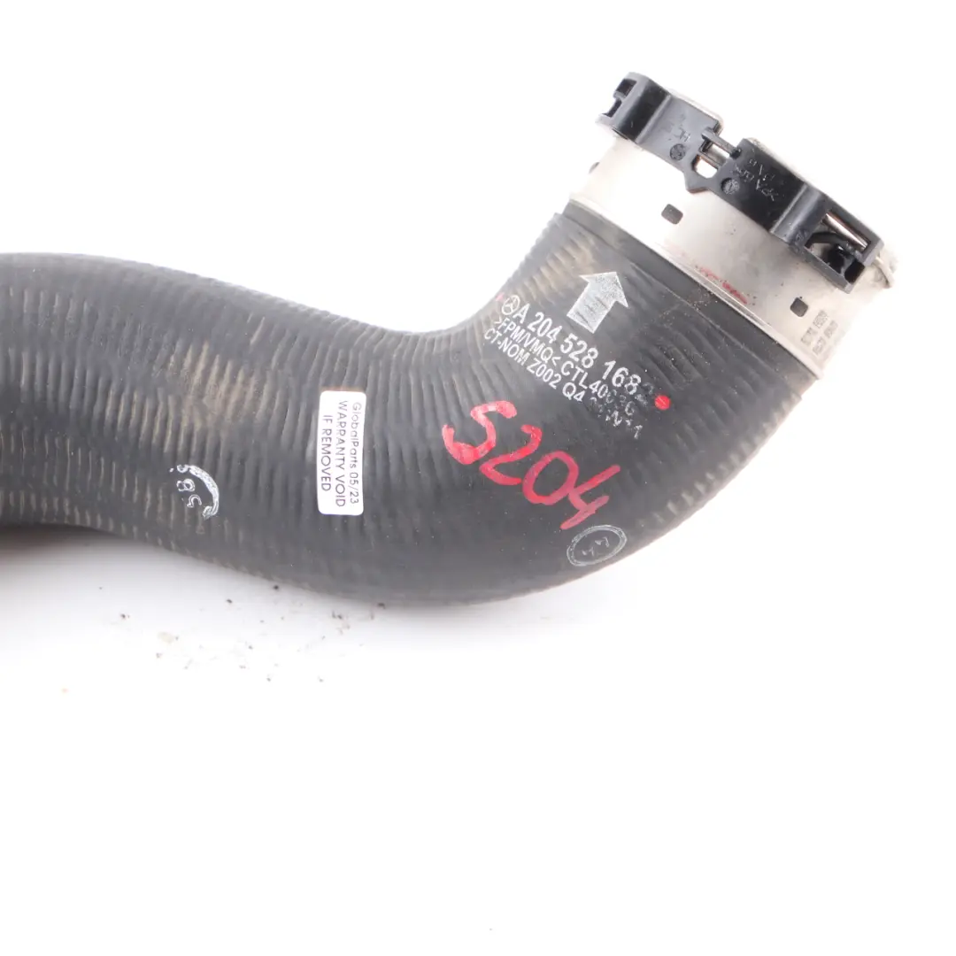 Mercedes W176 W246 OM607 Intercooler Derecho Tubo Manguera Aire A6070900300