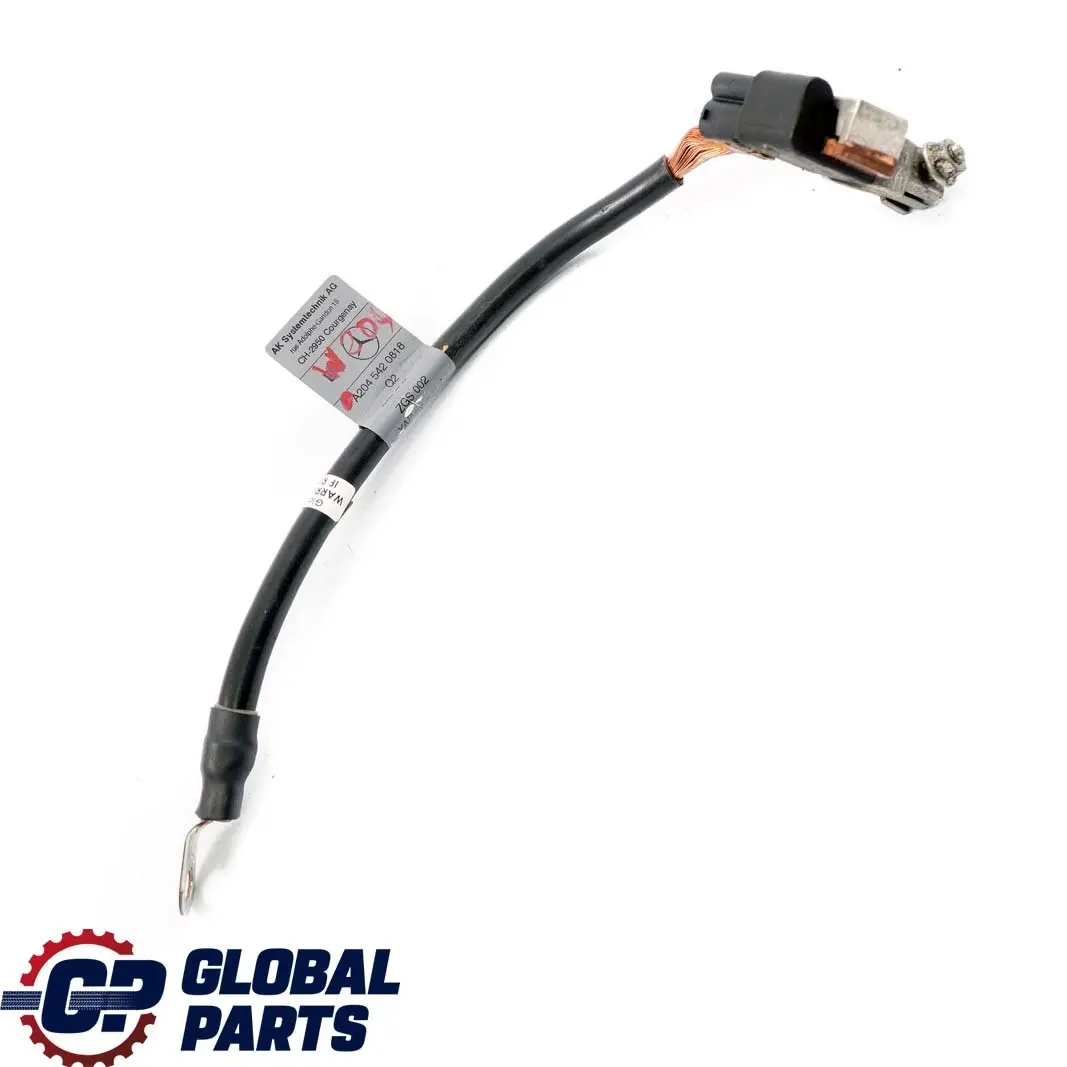 Mercedes-Benz A C W169 W204 Battery Negative Earth Cable Wiring A2045420818