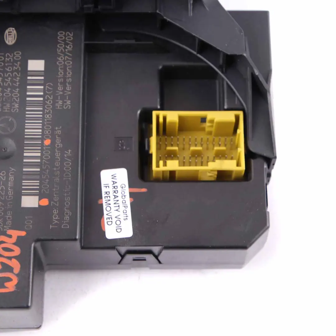 SAM Module Mercedes W204 Control Unit Electrical Fuse Box Unit A2045457001