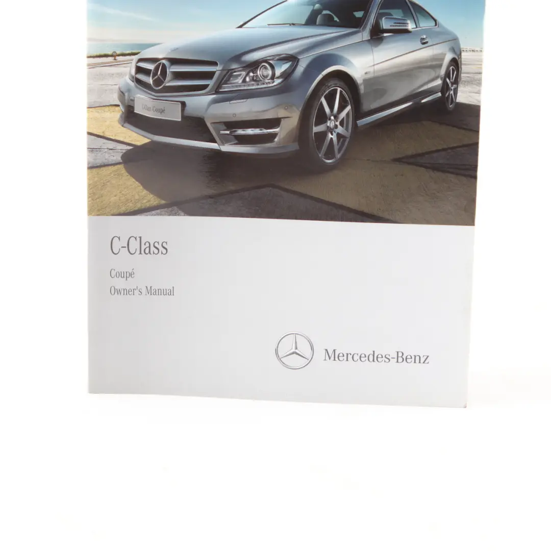 Owner's Handbook Mercedes W204 Service Booklet Instructions Book