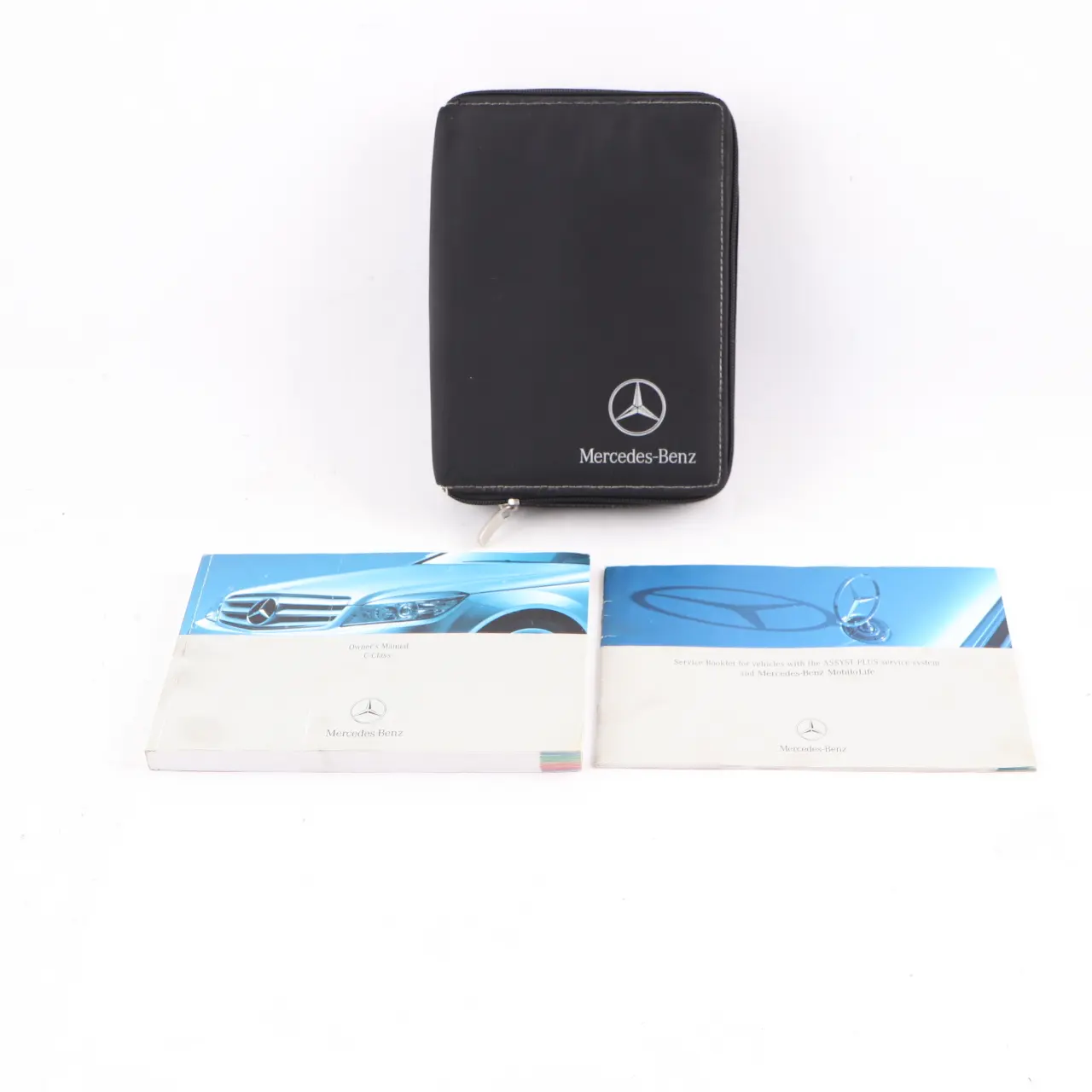 Owner's Handbook Mercedes W204 Service Booklet Instructions Pouch Case Wallet