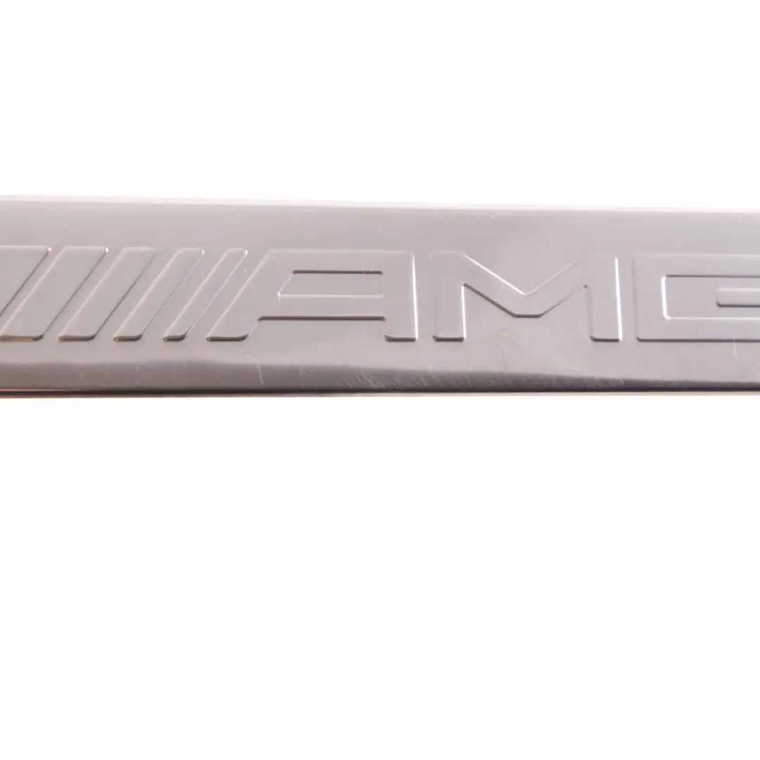 Mercedes W204 C63 AMG Front Cover Strip Sill Step Plate Entrance Set A2046804735