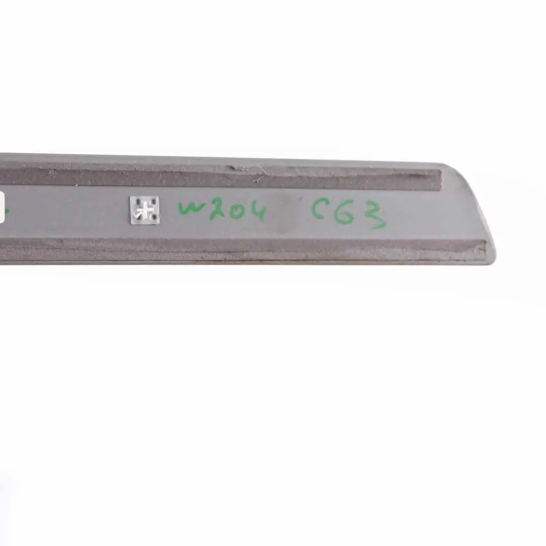 Mercedes W204 C63 AMG Front Cover Strip Sill Step Plate Entrance Set A2046804735