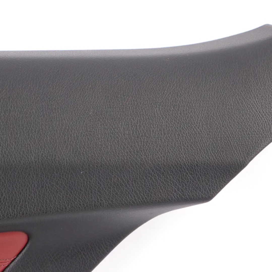 Lateral Trim Panel Mercedes C204 Rear Right O/S Lateral Side Cover Leather Red