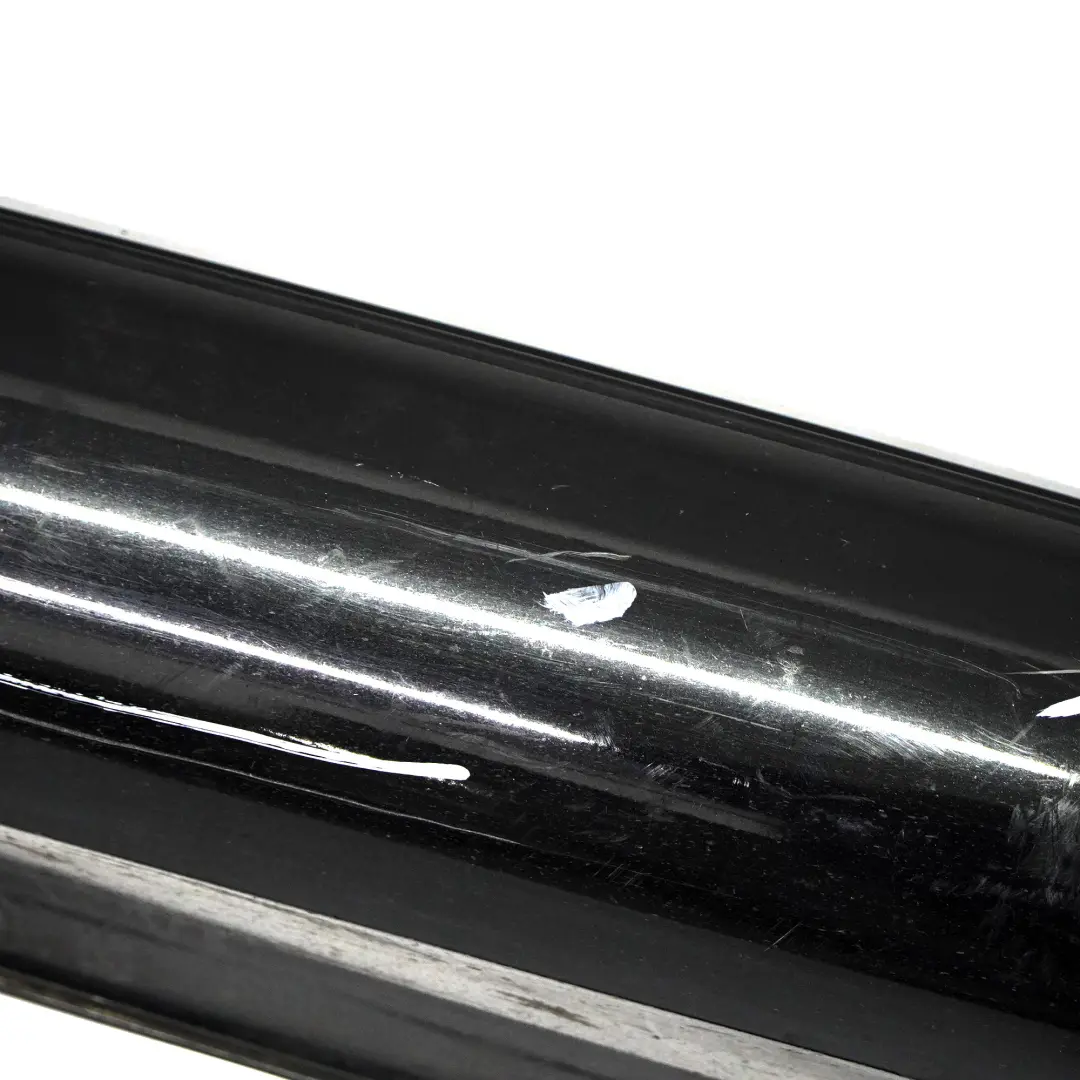 Mercedes W204 Side Skirt Door Sill Cover Left N/S Obsidian Black Metallic - 197