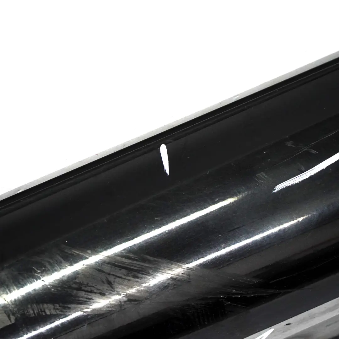 Mercedes W204 Side Skirt Door Sill Cover Left N/S Obsidian Black Metallic - 197