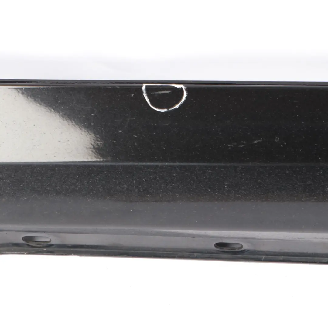 Mercedes W204 Side Skirt Door Sill Cover Left N/S Obsidian Black Metallic - 197