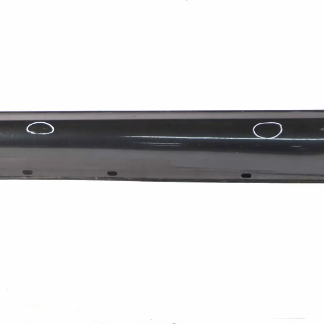 Mercedes W204 Side Skirt Cover Door Sill Panel Left N/S Magnetite Black - 183