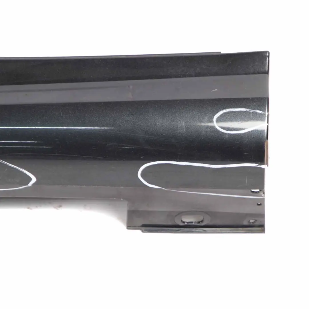 Mercedes W204 Side Skirt Cover Door Sill Panel Left N/S Magnetite Black - 183