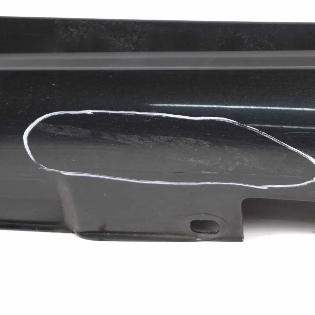 Mercedes W204 Side Skirt Cover Door Sill Panel Left N/S Magnetite Black - 183