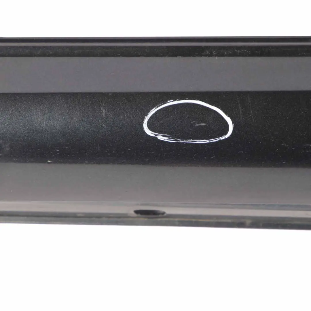 Mercedes W204 Side Skirt Cover Door Sill Panel Left N/S Magnetite Black - 183
