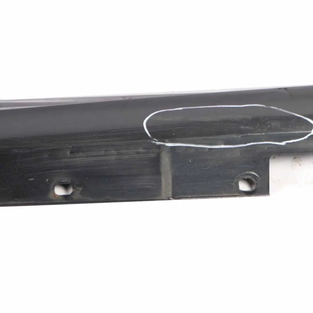 Mercedes W204 Side Skirt Cover Door Sill Panel Left N/S Magnetite Black - 183
