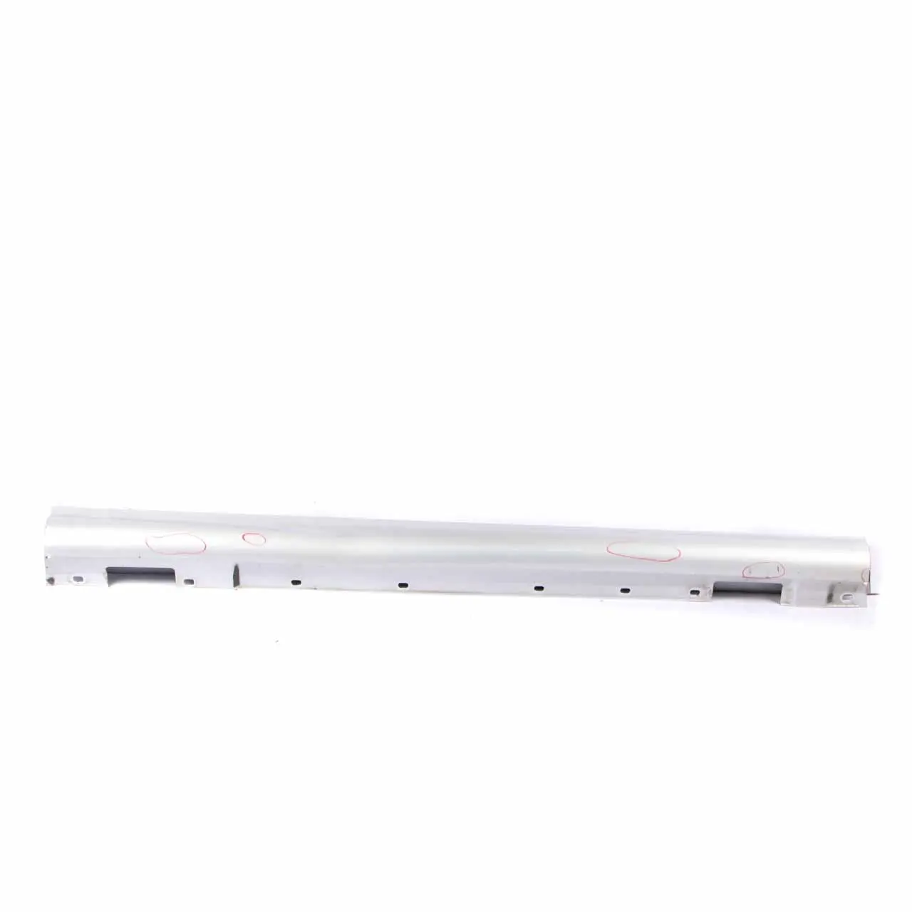 Mercedes W204 Side Skirt Door Sill Cover Right O/S Iridium Silver - 775