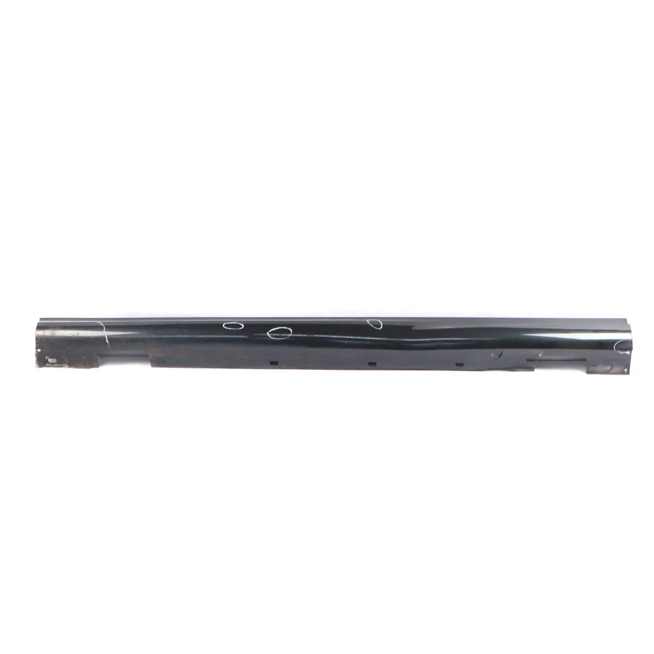 Mercedes C204 AMG Side Skirt Door Sill Cover Left N/S Magnetite Black - 183