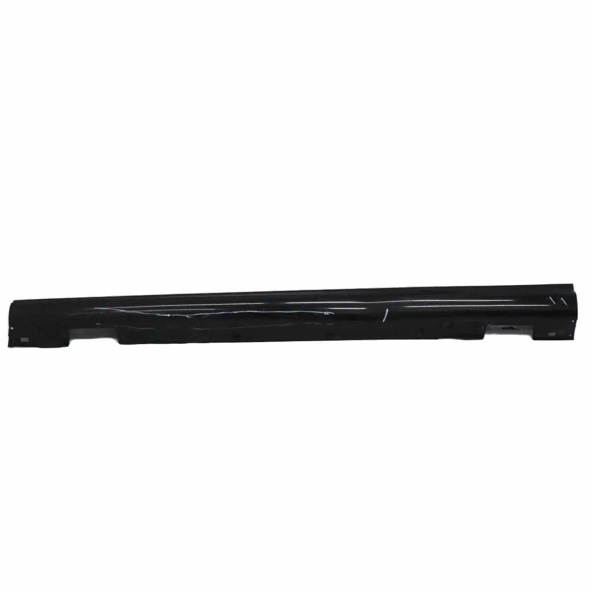 Mercedes C204 AMG Side Skirt Styling Door Sill Cover Left N/S Obsidian Black 197