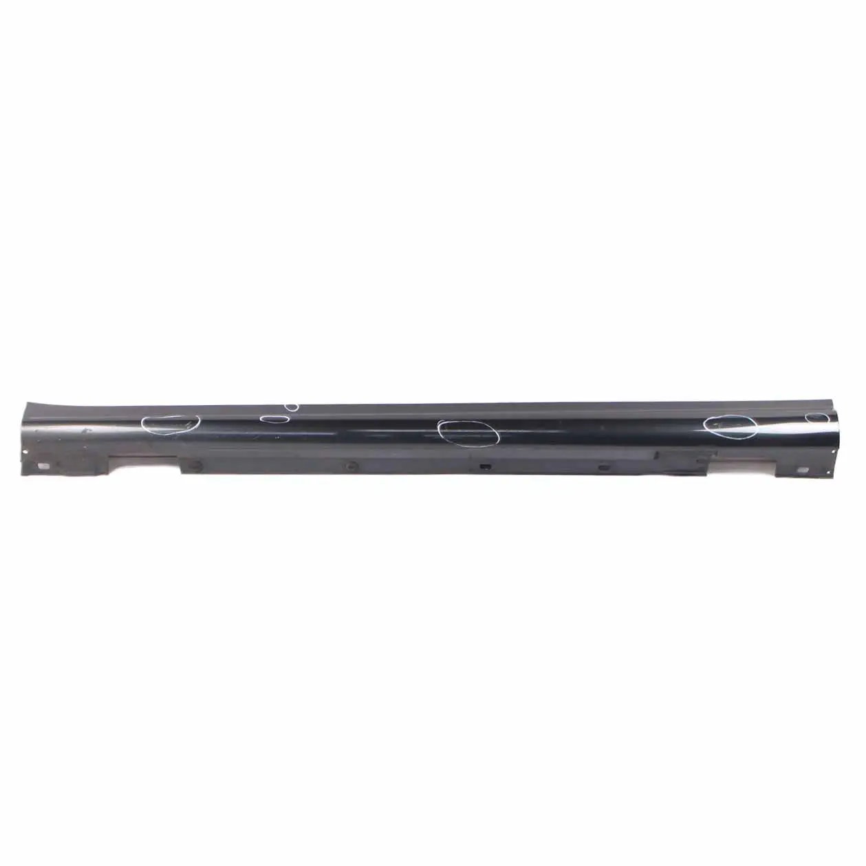 Mercedes W204 C63 Side Skirt Cover AMG Left N/S Sill Panel Magnetite Black - 183