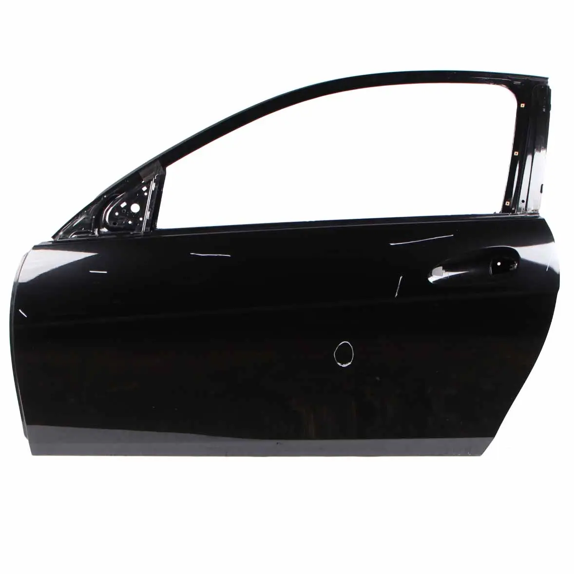 Mercedes C204 W204 Coupe Door Front Left N/S Obsidian Black Metallic - 197