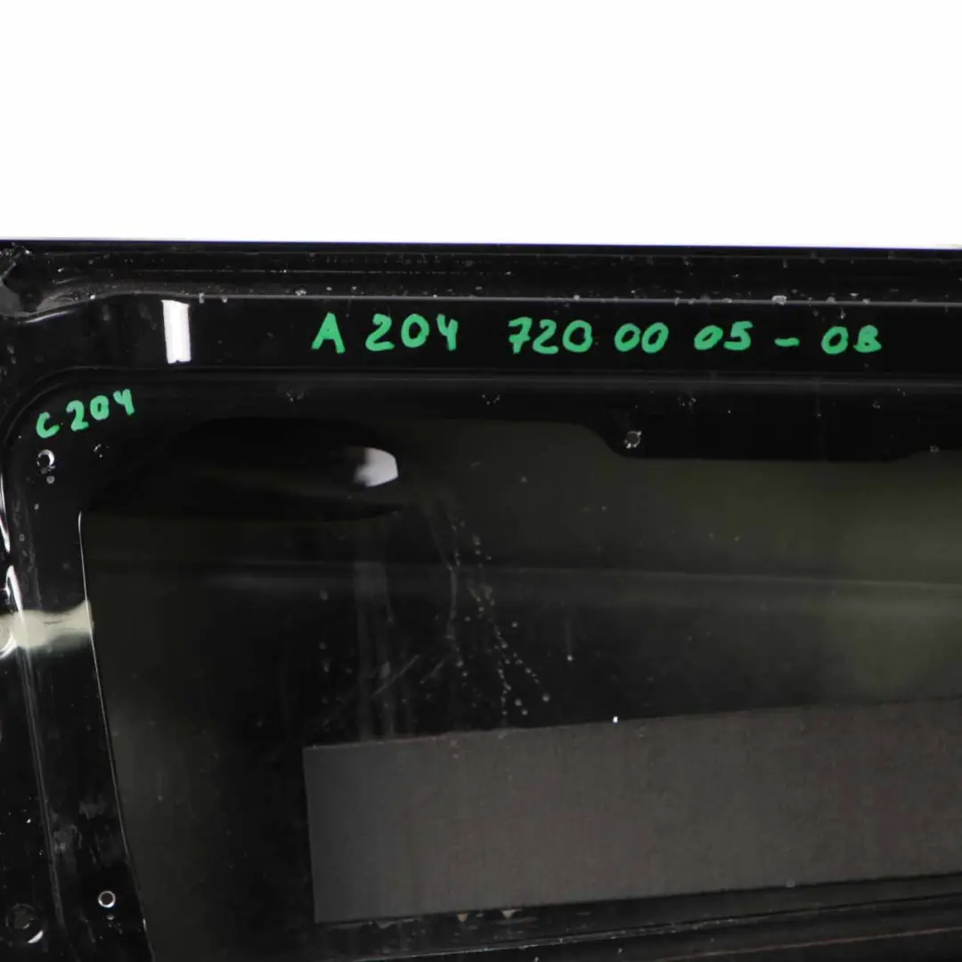 Mercedes C204 W204 Coupe Door Front Left N/S Obsidian Black Metallic - 197