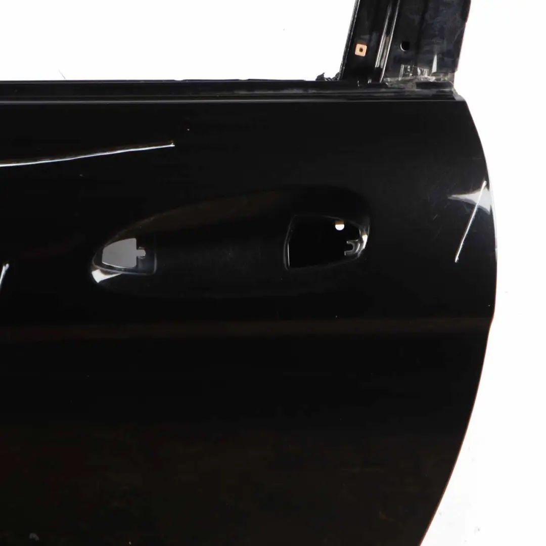 Mercedes C204 W204 Coupe Door Front Left N/S Obsidian Black Metallic - 197