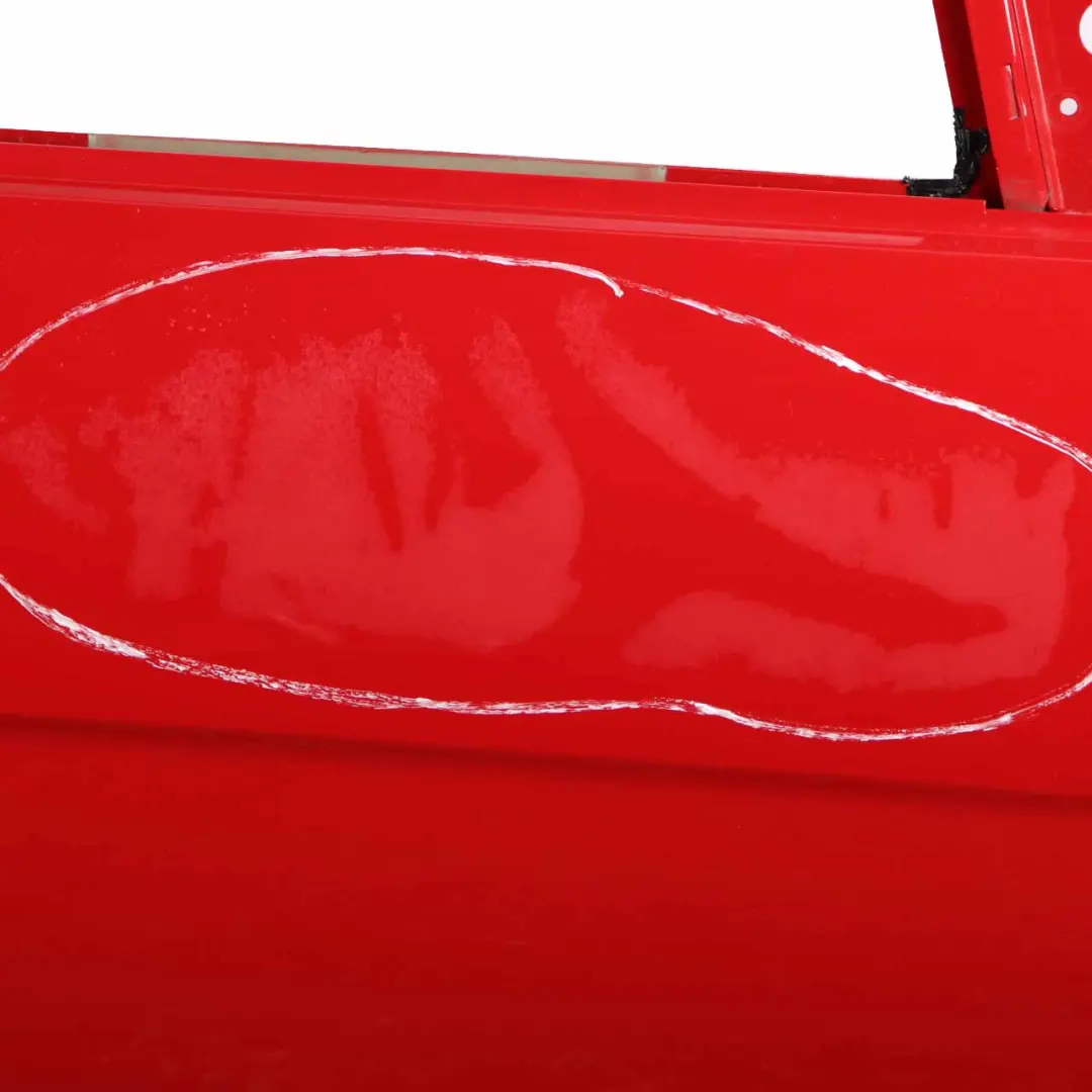 Mercedes W204 Coupe Door Front Right O/S Feueropal Fire Opal Red - 590