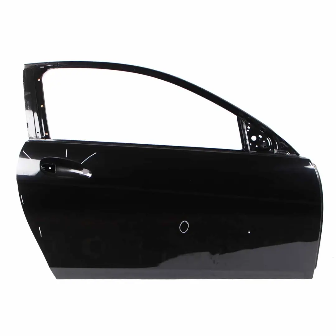 Front Door Mercedes C204 W204 Coupe Right O/S Obsidian Black Metallic - 197