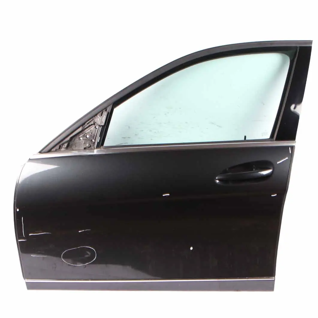 Mercedes W204 Door Front Left N/S Covering Magnetite Black Metallic - 183