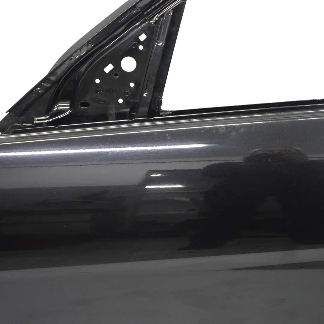 Mercedes W204 Door Front Left N/S Covering Obsidian Black Metallic - 197