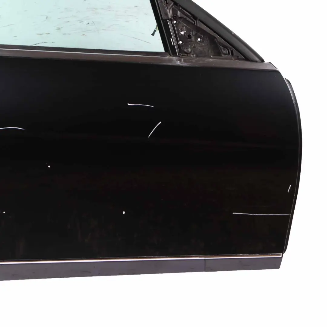 Mercedes W204 Door Front Right O/S Covering Magnetite Black Metallic - 183