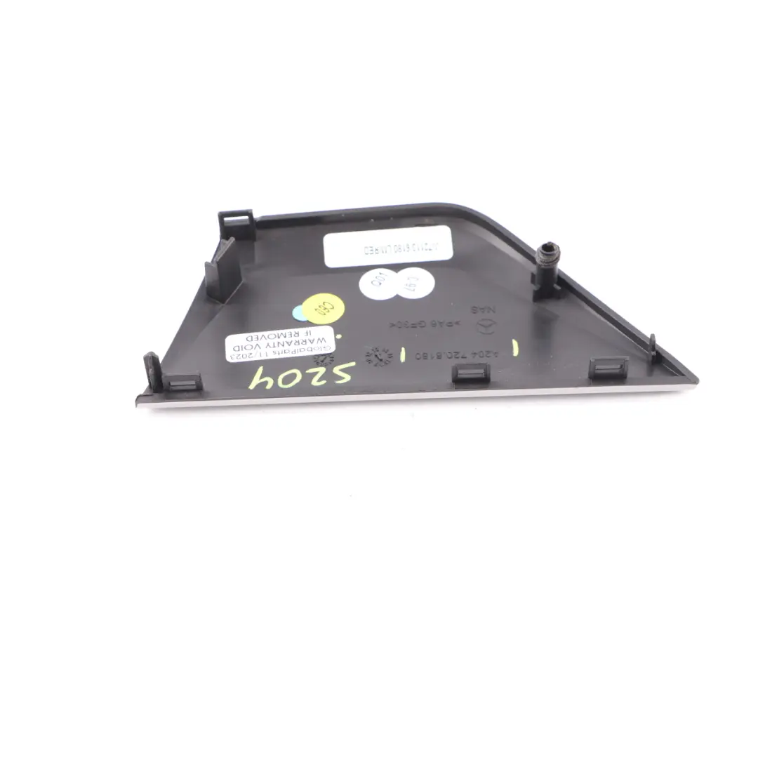 Mercedes W204 Door Strip Front Left N/S Trim Interior Panel Aluminum A2047206180