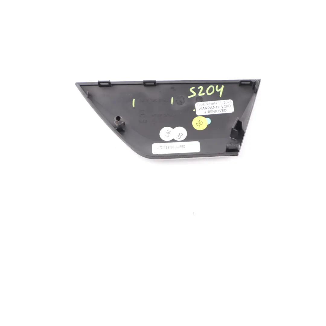 Mercedes W204 Door Strip Front Left N/S Trim Interior Panel Aluminum A2047206180
