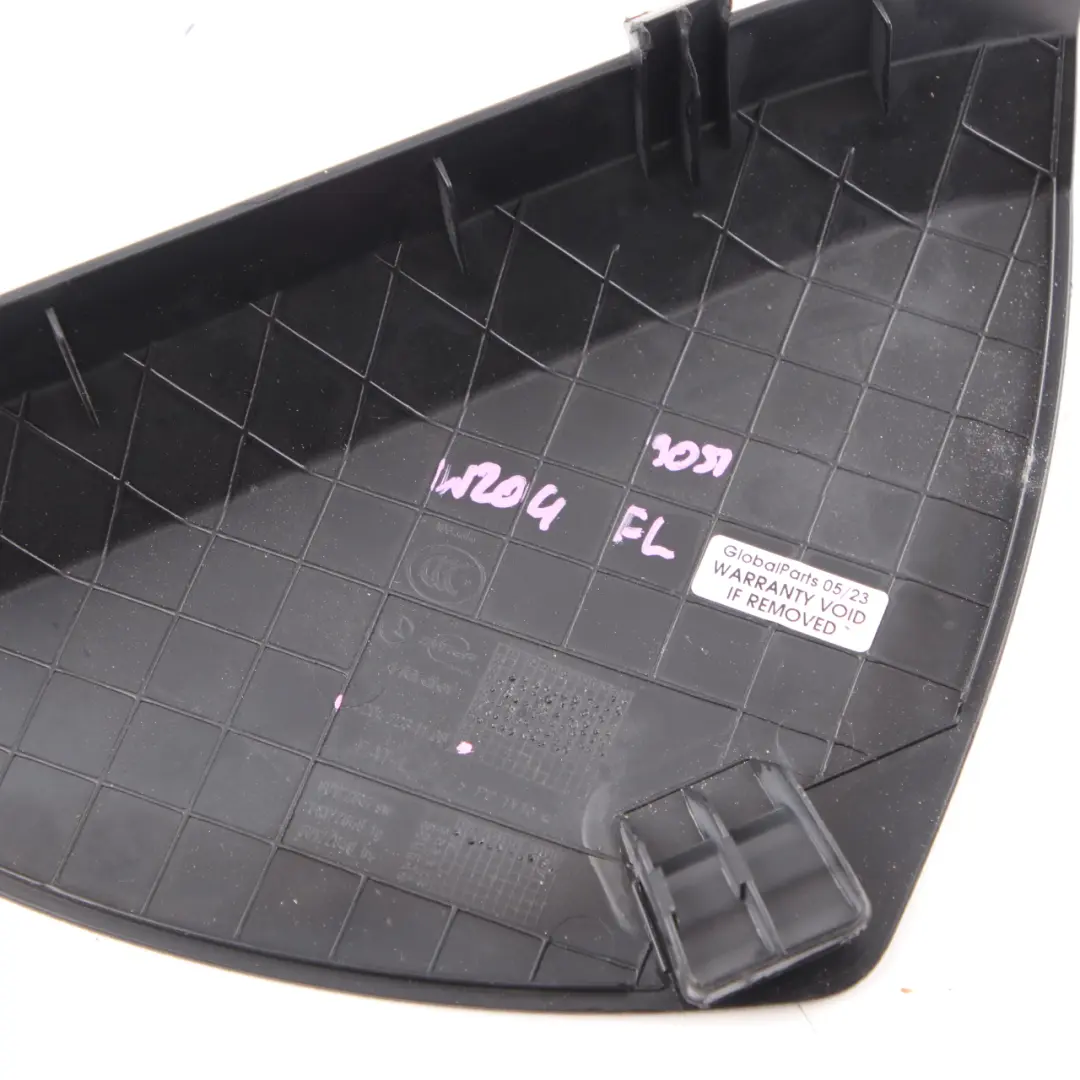 Mercedes W204 Tapa Tarjeta Puerta Panel Delantero Izquierdo Negro A2047231108