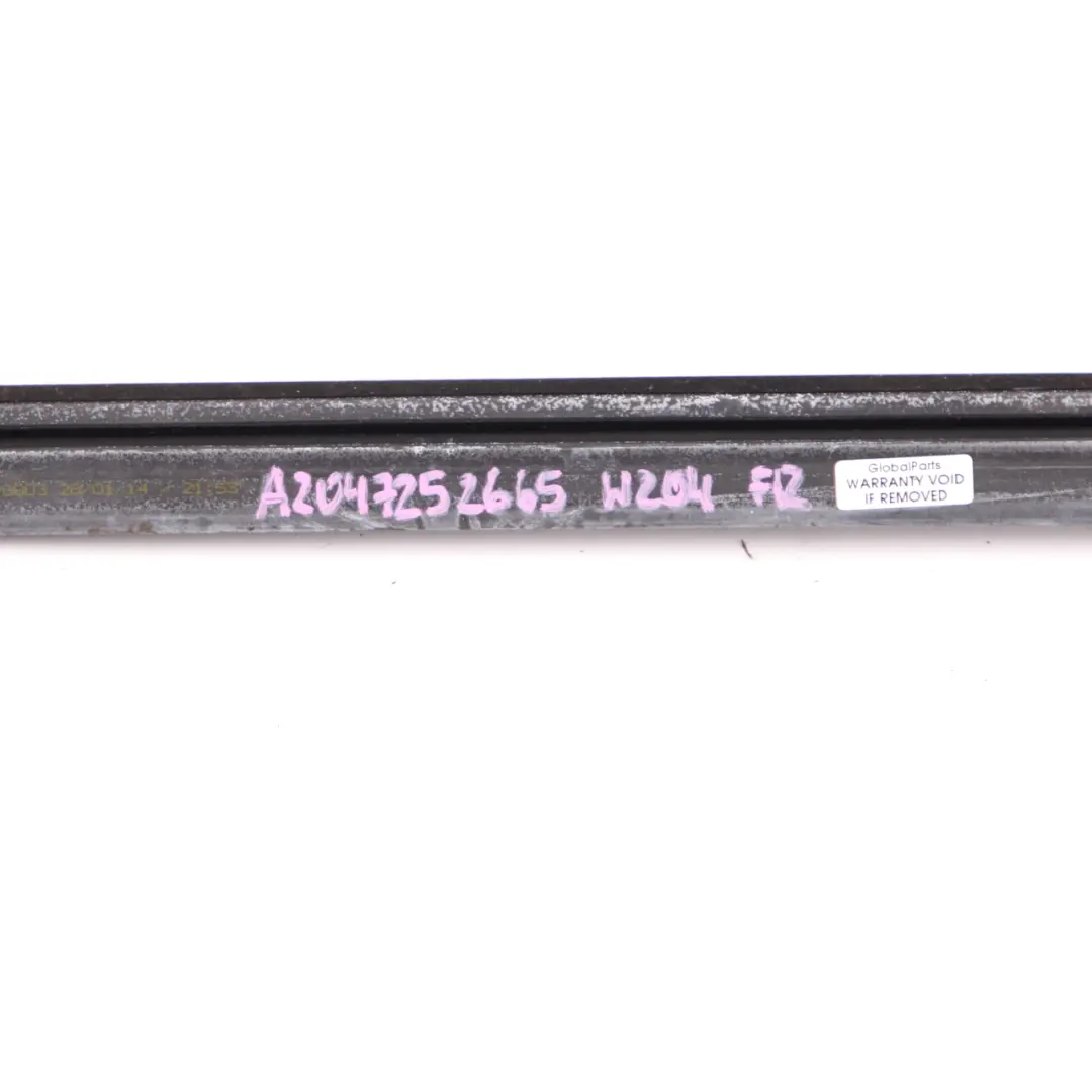 Mercedes W204 Door Window Seal Weather Gasket Trim Rail Front Right A2047252665