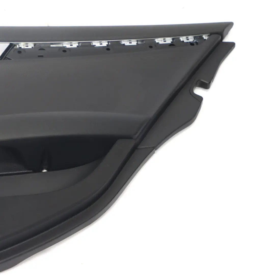 Mercedes-Benz C W204 Rear Right Door Card Trim Panel Black A2047301962