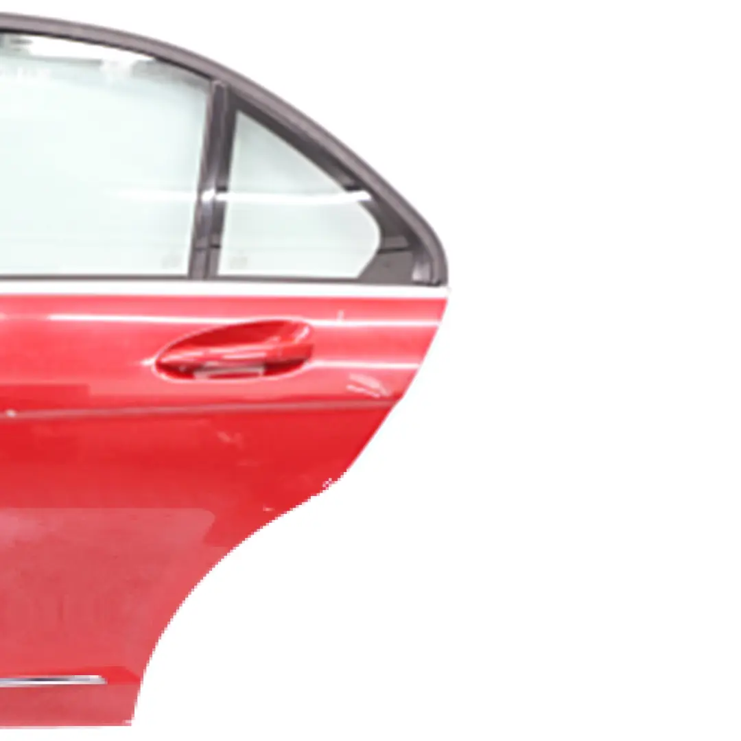 Mercedes W204 Door Rear Left N/S Covering Fire Opal Red - 590