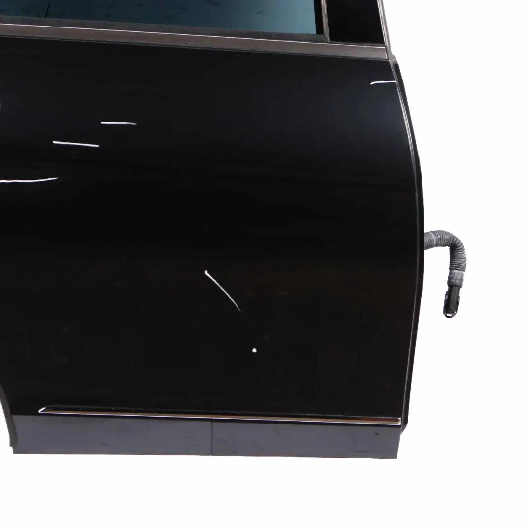 Mercedes W204 Door Rear Right O/S Covering Magnetite Black Metallic - 183