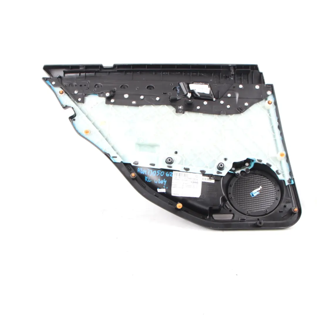 Mercedes W204 Embellecedor panel trasero derecho negro A2047304562