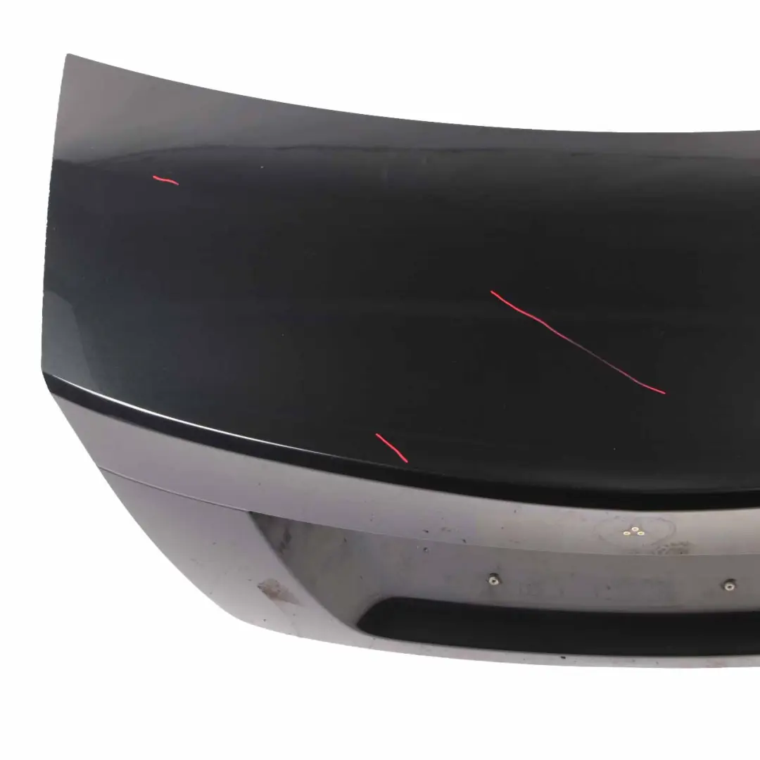 Mercedes W204 Boot Trunk Lid Tailgate Saloon Magnetite Black Metallic - 183