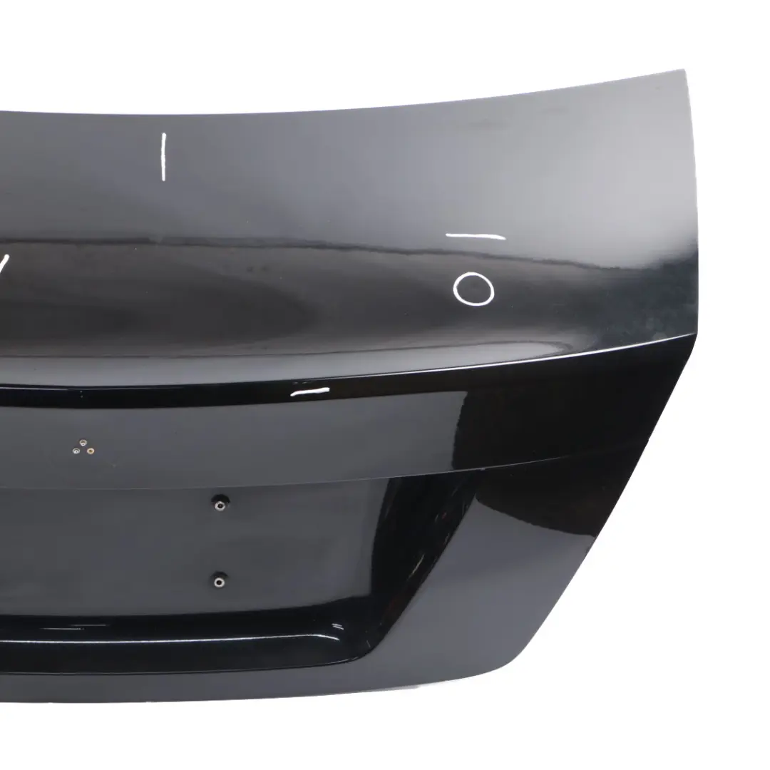 Mercedes W204 Saloon Boot Trunk Lid Tailgate Obsidian Black Metallic - 197