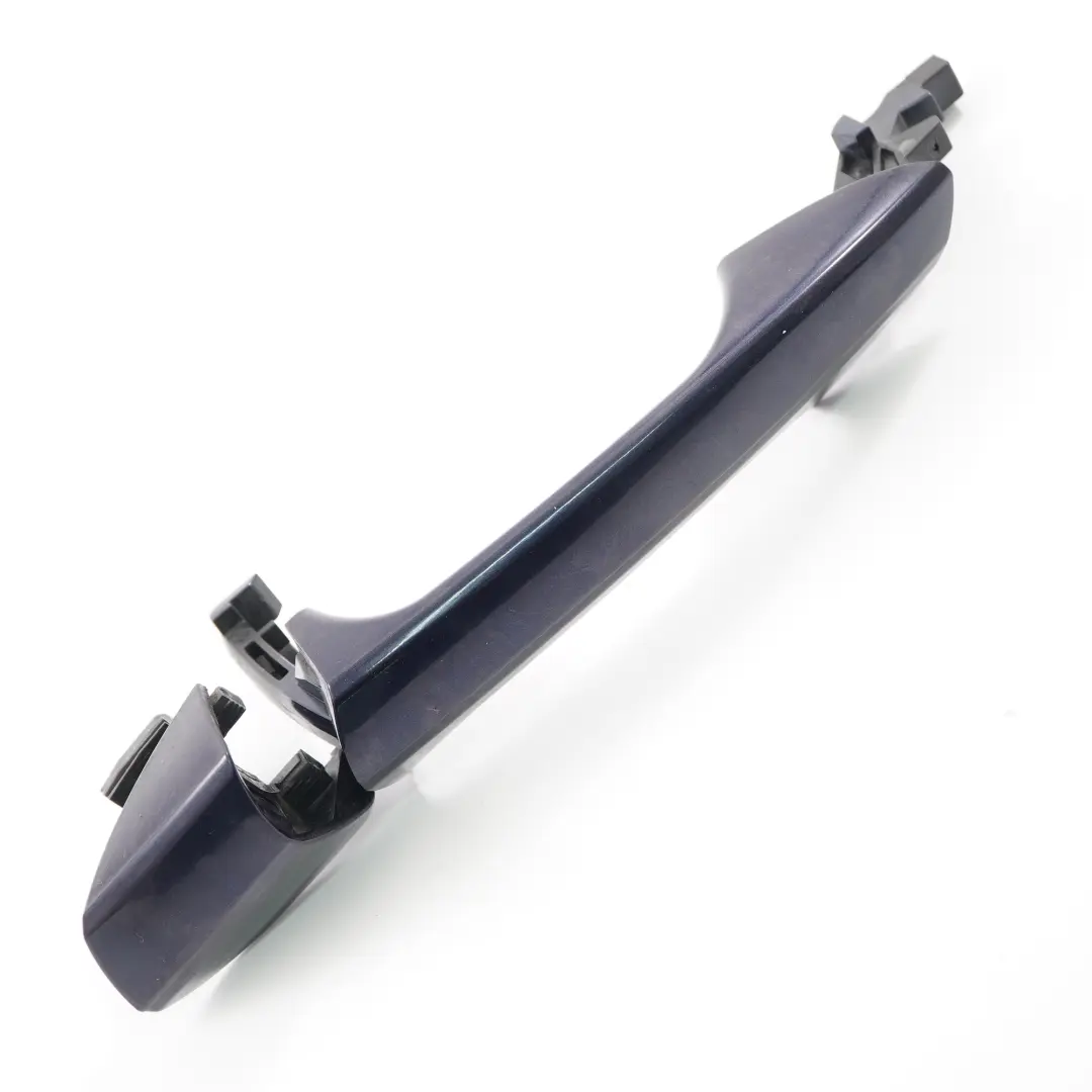 Mercedes W204 Door Grab Handle Left N/S Outside Cavansite Blue Metallic - 890