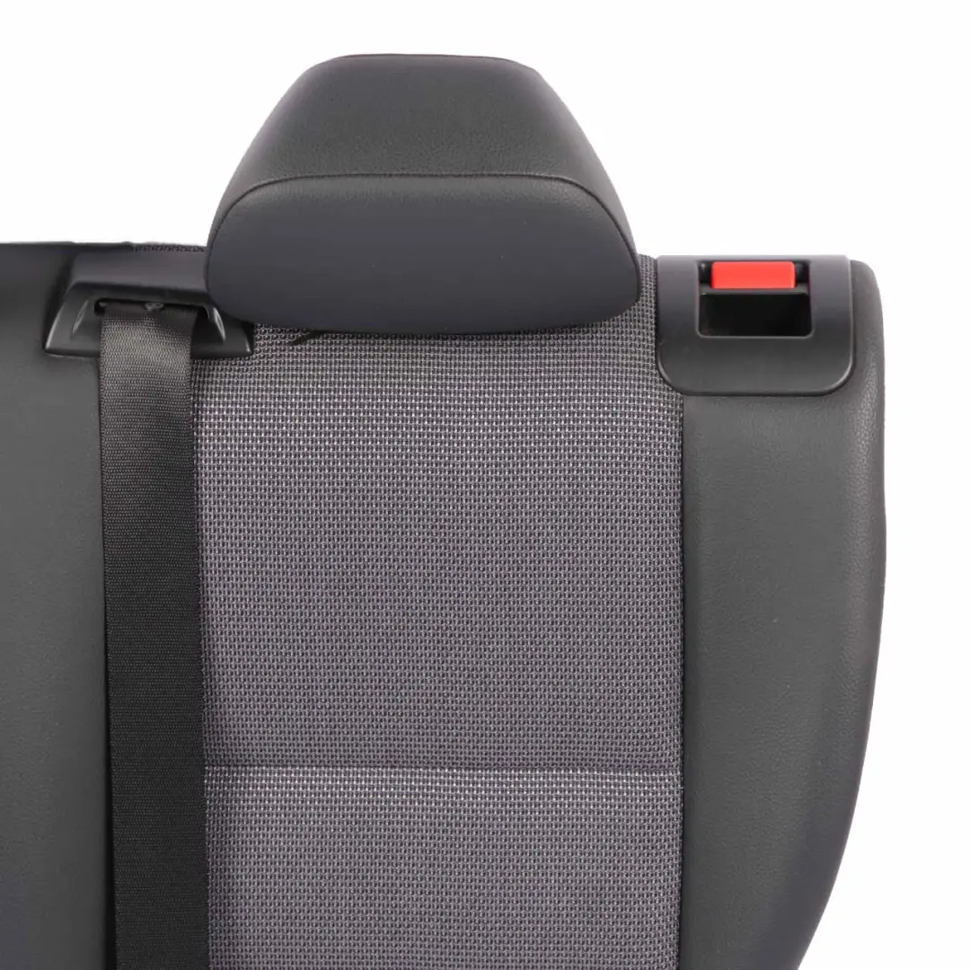 Mercedes S204 Estate Seat Backrest Rear Left N/S Cloth Leather Black Anthracite