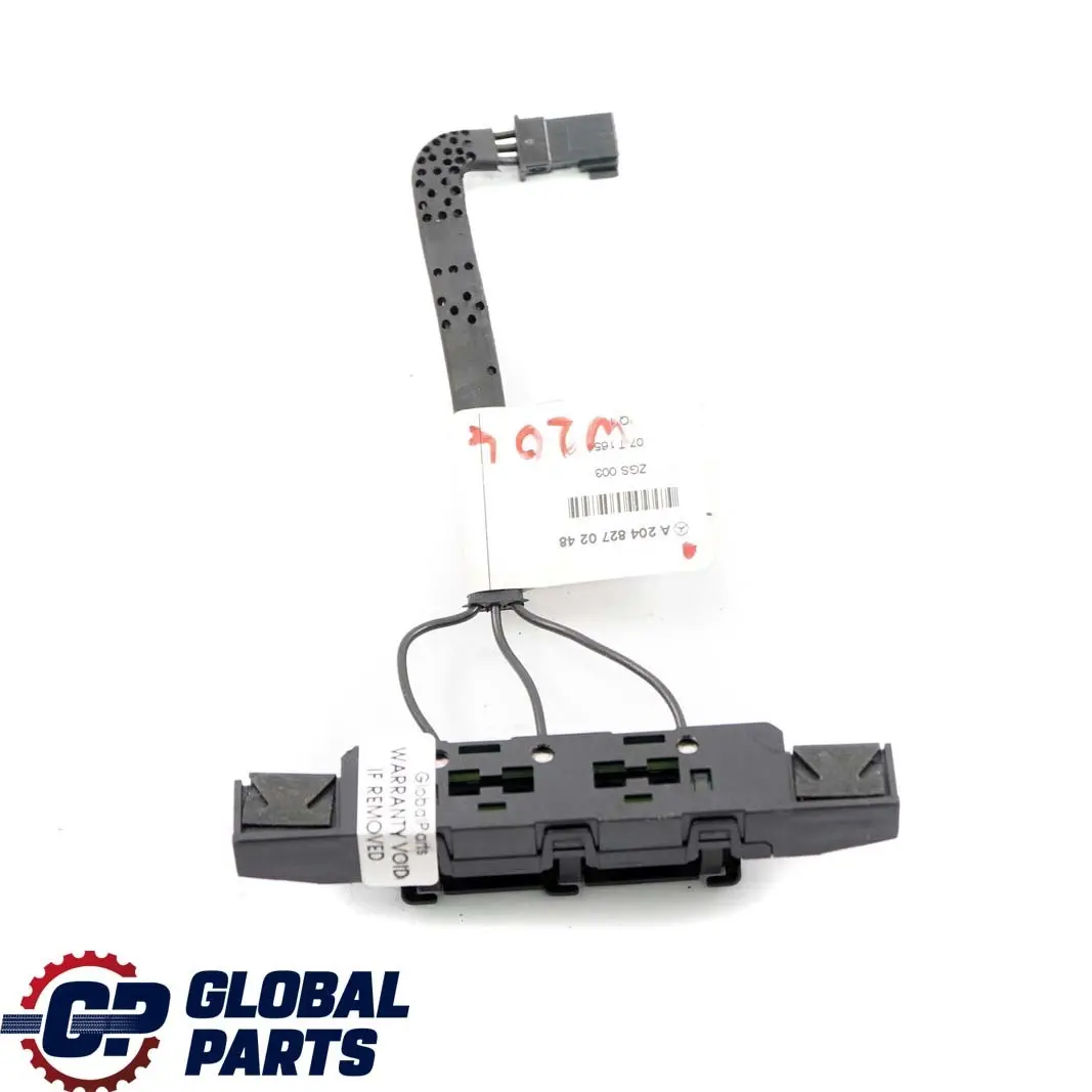 Mercedes-Benz Clase C W204 Derecha Antena Amplificador A2048270248