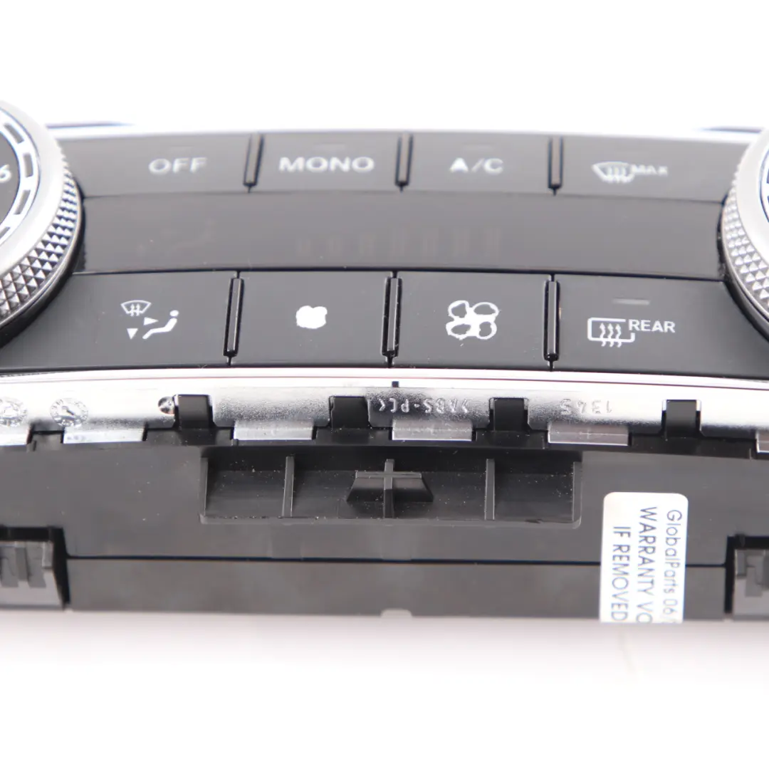 Mercedes W204 Air Conditioning Unit Climate Control Switch Panel A2048304190