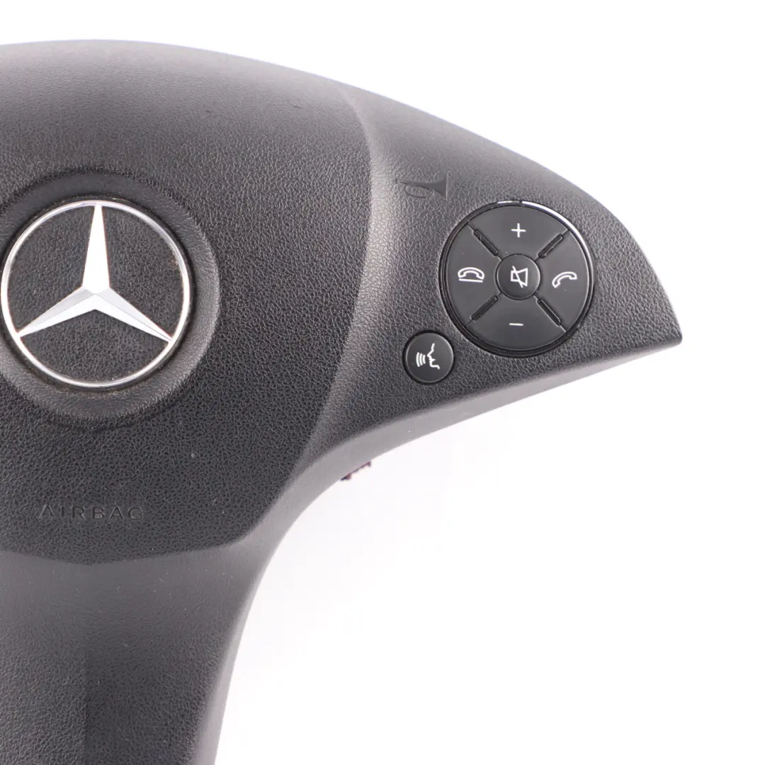 Mercedes W204 Steering Wheel Air Module Driver's Side Black A2048605502