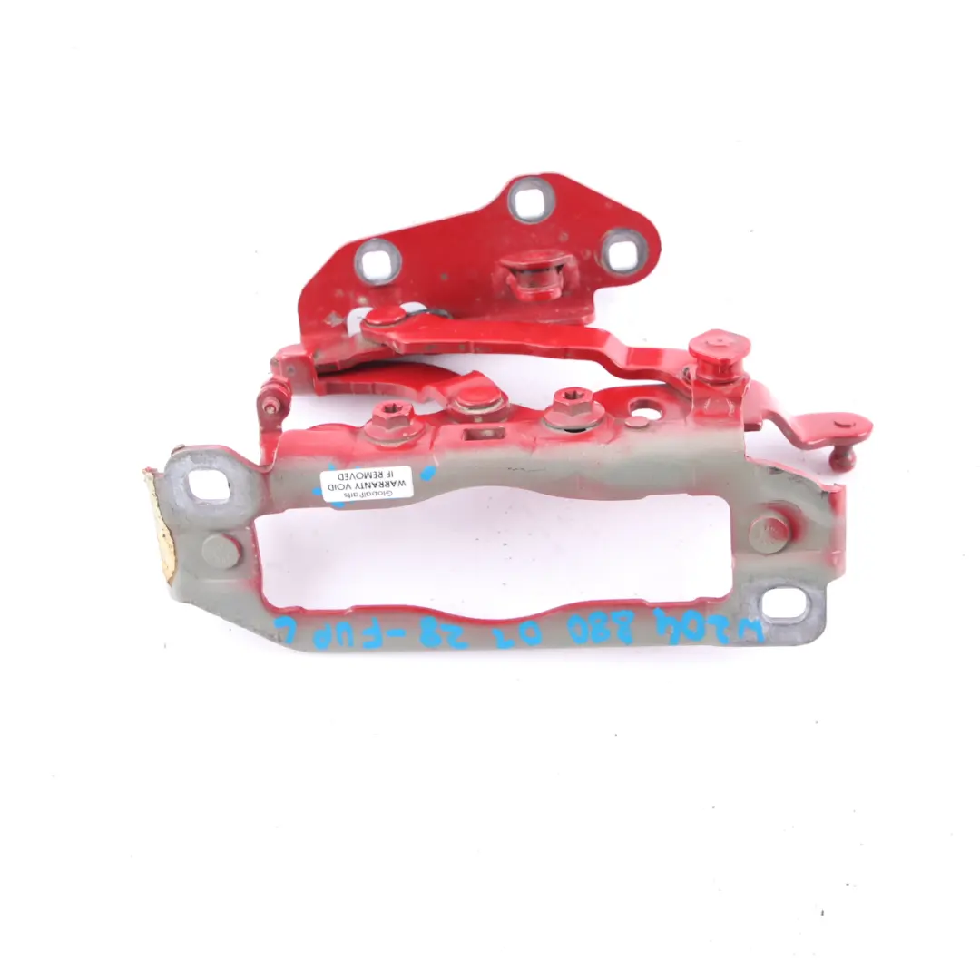 Hood Bonnet Hinge Mercedes W204 Coupe Left N/S Hood Opener Fire Opal Red 590