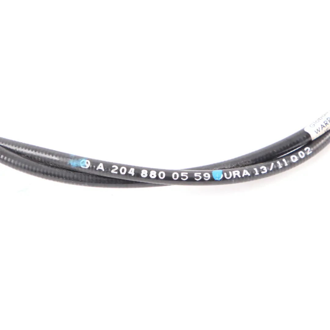 Liberación del capó Mercedes W204 Motor Capó Bloqueo Bowden Cable A2048800059