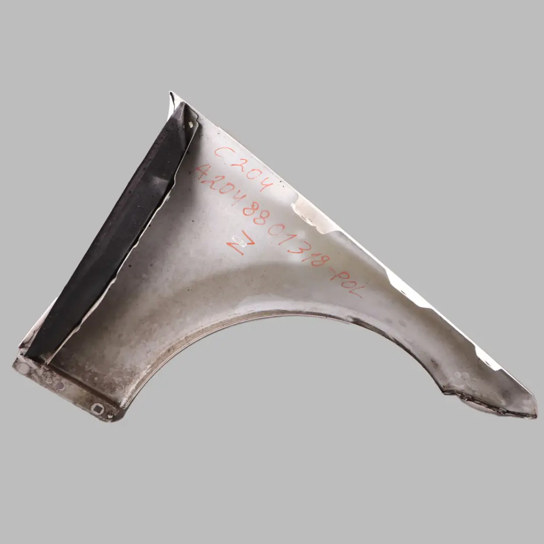 Mercedes W204 Side Wing Panel Front Left N/S Fender Polar White - 149