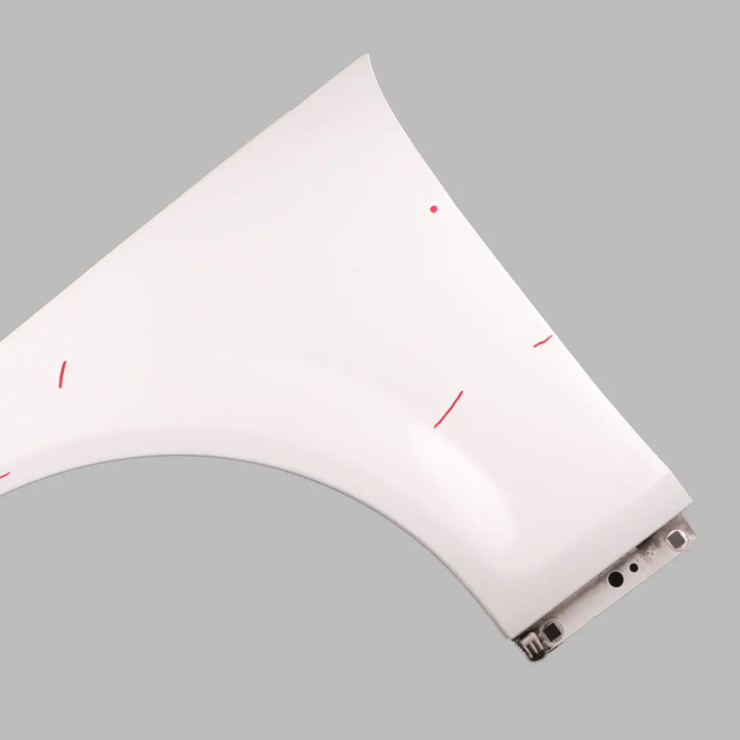 Mercedes W204 Side Wing Panel Front Left N/S Fender Polar White - 149