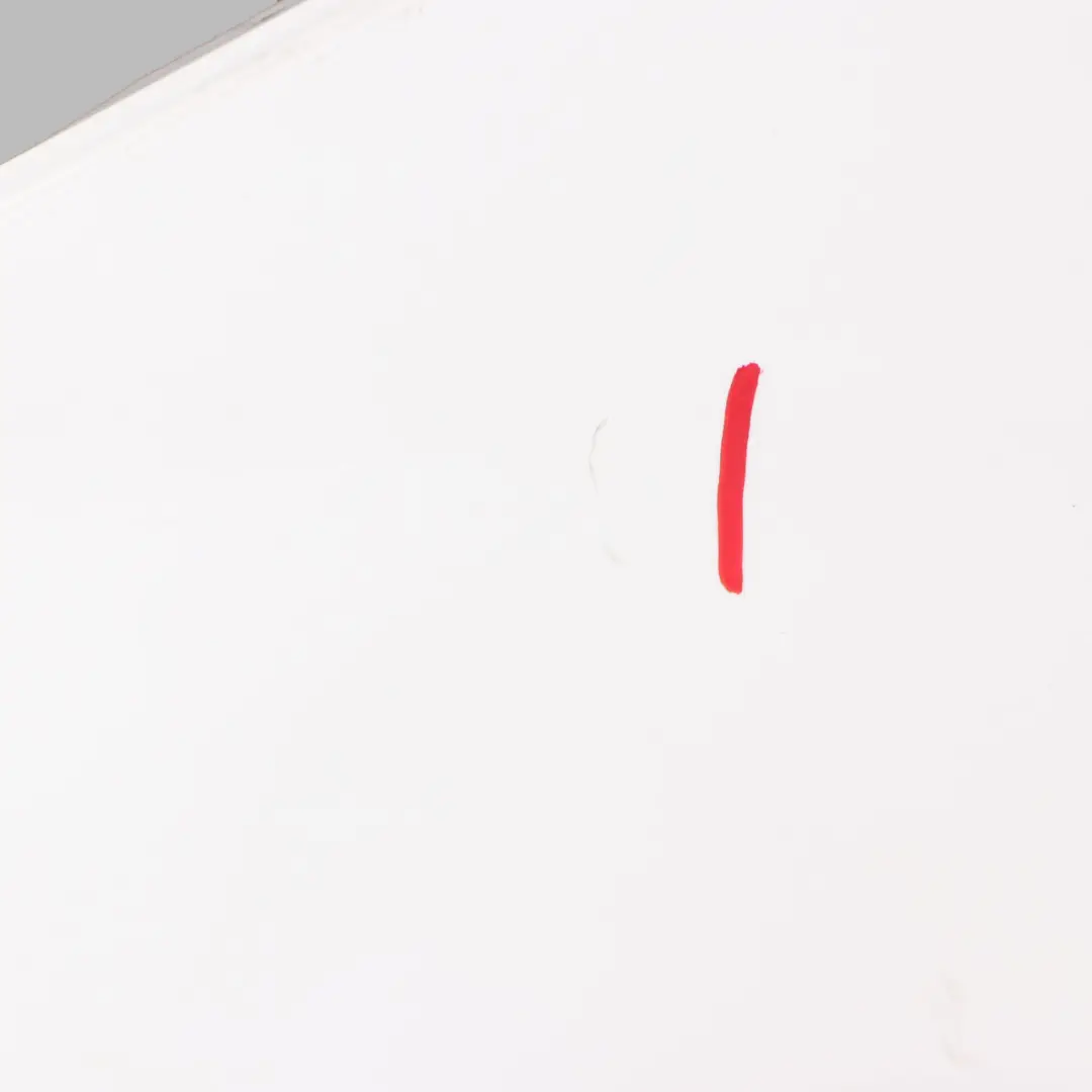 Mercedes W204 Side Wing Panel Front Left N/S Fender Polar White - 149