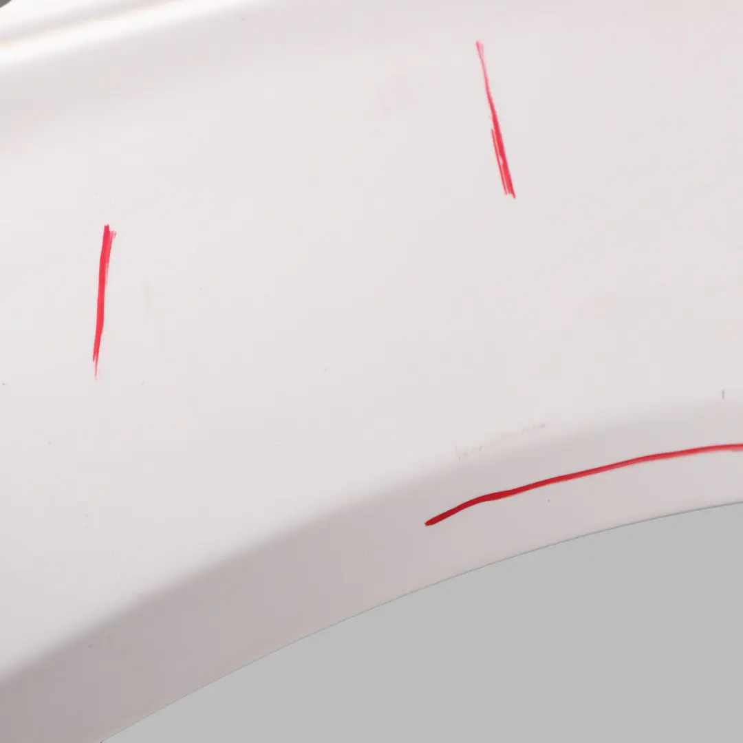 Mercedes W204 Side Wing Panel Front Left N/S Fender Polar White - 149