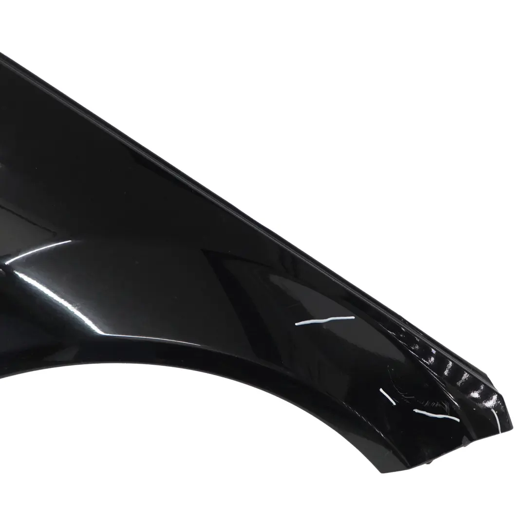 Mercedes W204 Front Right O/S Side Panel Wing Fender Black Painted